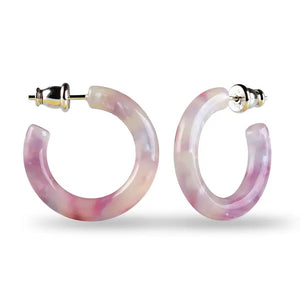 Fenna and Fei - Boucle D'oreilles Ultra Mini Hoop - Pégase Rose