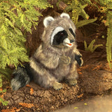 Folkmanis Marionette Raton-Laveur Raccoon Puppet Dans Son Milieu Naturel
