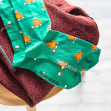 Bas dépareillés Pour Hommes Friday Sock Co Feu de Camp et Guimauve