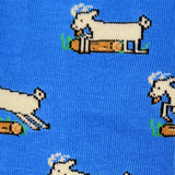 Friday Socks - Bas Dépareillés Caritatifs Chèvres Homme Mens Goats TDG Mismatch Socks - MTDG0001 - Détail Sauts