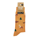 Friday Socks - Bas Dépareillés Caritatifs Faune Canadienne Homme Mens Wildlife TDG Mismatch Socks - MTDG0007 - Packaging