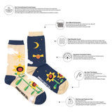 Friday Socks - Chaussettes Pour Femmes - Tournesol - Informations