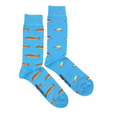 Friday Socks - Chaussettes Pour Hommes - Truite Et Mouche