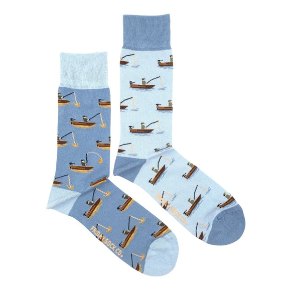 Friday Socks Chaussettes Depareillees Pour Homme Pecheur