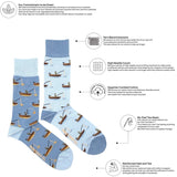 Friday Socks Chaussettes Depareillees Pour Homme Pecheur