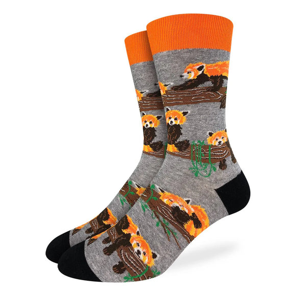 Chaussettes Crew Renard & Panda Mignonnes – Lot Doux & Confort Pour Hommes & Femmes