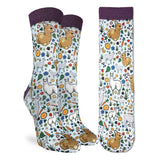 GLS-Chaussette Llama Floral