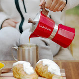 GROSCHE - Cafetiere à esspresso - Rouge