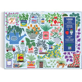 Galison Casse-Tete 1000 Morceaux Planter Perfection 1000 Piece Puzzle with Shaped Pieces