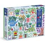 Galison Casse-Tete 1000 Morceaux Planter Perfection 1000 Piece Puzzle with Shaped Pieces