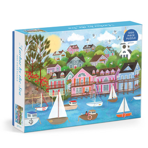 Galison Casse-Tete 1000 Morceaux Puzzle Harbor By The Sea