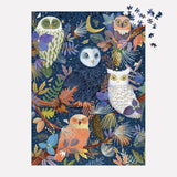 Galison - Casse-Tête-Owls-At-Dawn-Puzzle - En Progrès