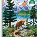 Galison - Casse-Tête Valley Of The Peaks Puzzle - Recto De La Boîte