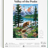 Galison - Casse-Tête Valley Of The Peaks Puzzle - Verso De La boîte