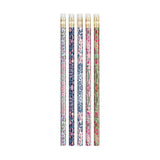 Galison-Ensemble de 10 crayons Liberty Garden Crayon