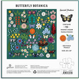 Galison - Casse-Tête Butterfly Botanica Puzzle - Arriere Boite