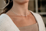 Glee Jewelery-Caprice Necklace Silver Lifestyle