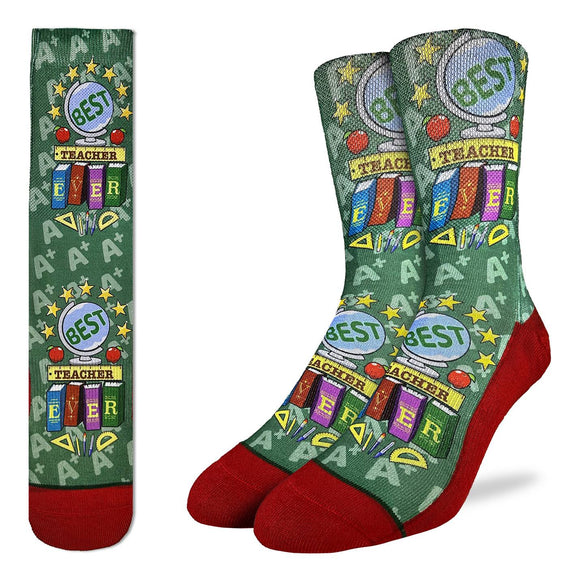 Good Luck Sock Chaussette Best Teacher