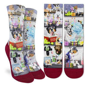 Good Luck Sock Chaussette Chiens Science