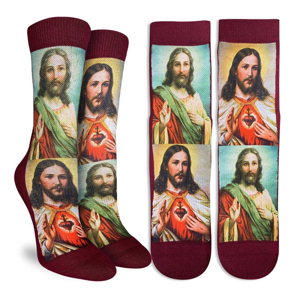Good Luck Sock Chaussette Jesus Femmes