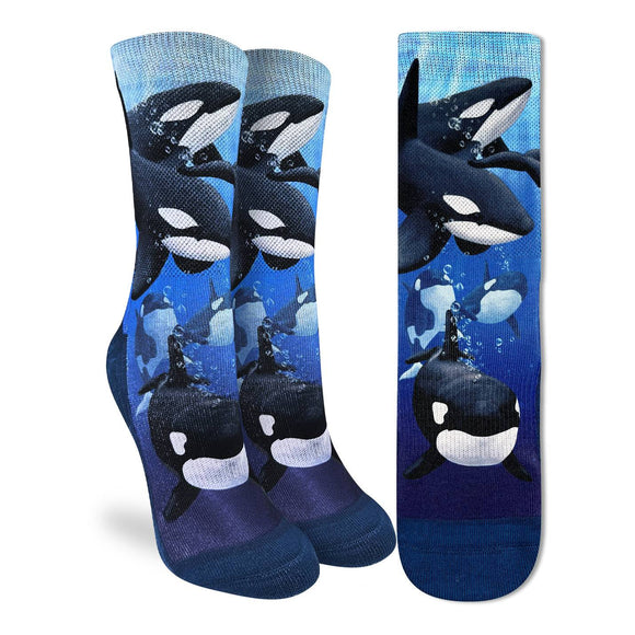 Good Luck Sock Chaussette Orcas Orques