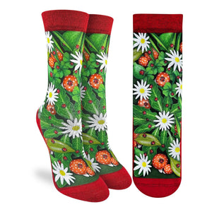 Good Luck Sock Ladybug Coccinelle