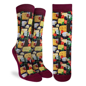 Good Luck Sock - Chaussettes À Vin Et Fromage