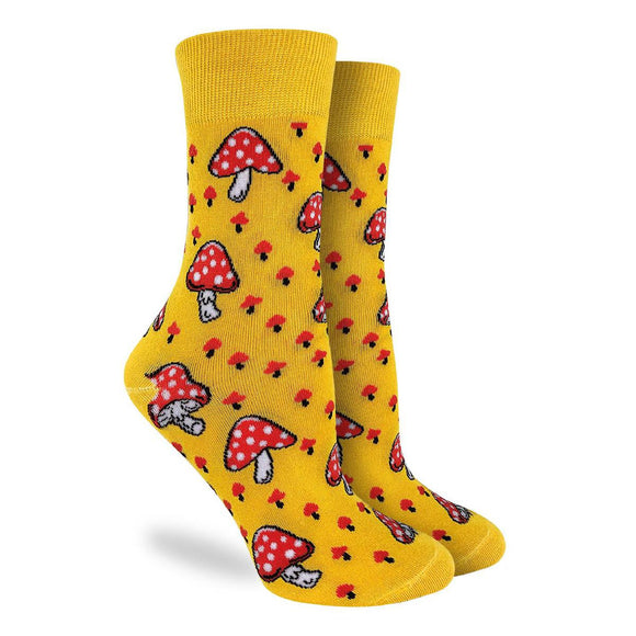 Good Luck Sock-Women Amanita Mushrooms Socks