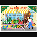 Holiyay Casse-tête 1000 Pieces Au Marché Carole Barraud Affiche