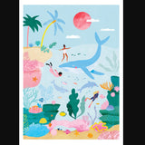 Holiyay Casse-tete 1000 Pieces Ballet Aquatique Laura Lhuillier Affiche