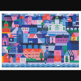 Holiyay Casse-tete 1000 Pieces Crepuscule A Copenhague Assemblé