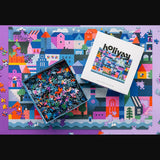 Holiyay Casse-tete 1000 Pieces Crepuscule A Copenhague Ensemble