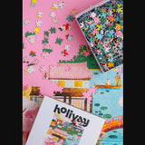 Holiyay Casse-tete 1000 Pieces_Puzzle Reverie Japonaise Laura Lhuillier Assemblage