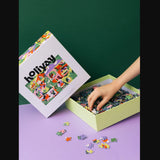 Holiyay Casse-tete 1000 Pieces La Grande Cabane Dans Les Arbres Boite Ouverte