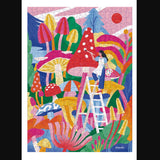 Holiyay Casse-tete 500 Pieces Mycologie Fantaisiste Assemblé