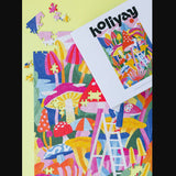 Holiyay Casse-tete 500 Pieces Mycologie Fantaisiste Boite Ensemble