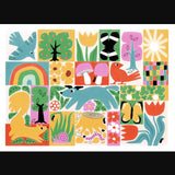 Holiyay Casse-tete 500 Pieces Promenade Dans Le Parc Creations Abricot Affiche