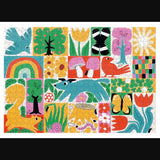 Holiyay Casse-tete 500 Pieces Promenade Dans Le Parc Creations Abricot Assemblé