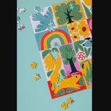 Holiyay Casse-tete 500 Pieces Promenade Dans Le Parc Creations Abricot Assemblage Zoom