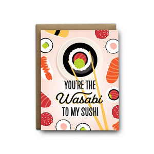 IKIWISICanada - Carte De Souhaits - You're The Wasabi To My Sushi