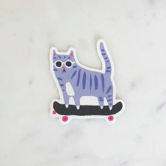 Idlewild Co.- Autocollant Skater Cat