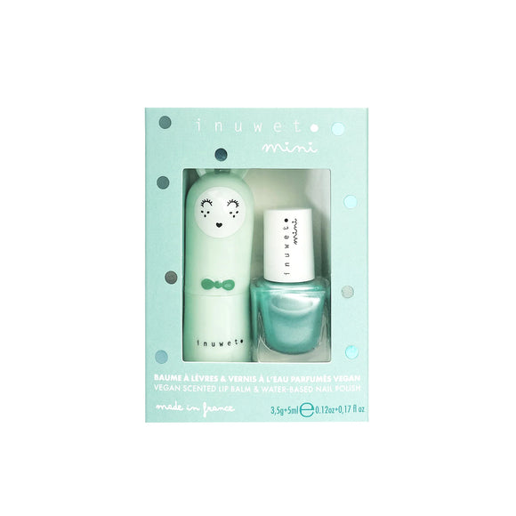 Inuwet - Coffret Ongles Et Lèvres - Pomme
