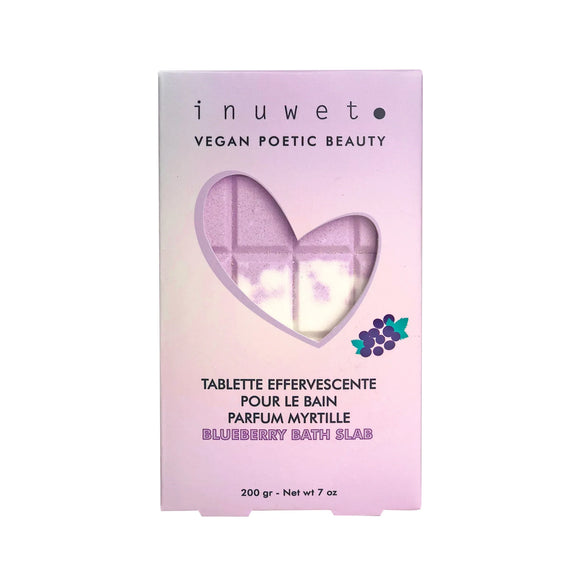 Inuwet - Tablette De Bain Effervescente - Myrtille