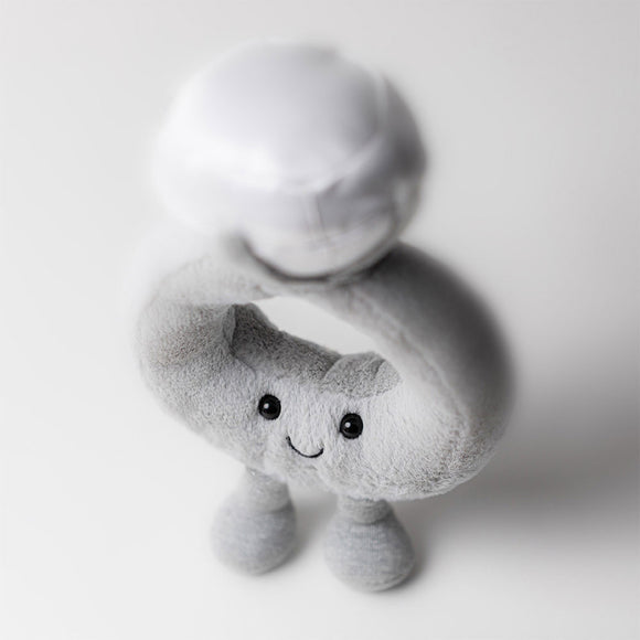 JellyCat Bague Diamant Amusable Amuseables Diamond Ring A2DIR Debout