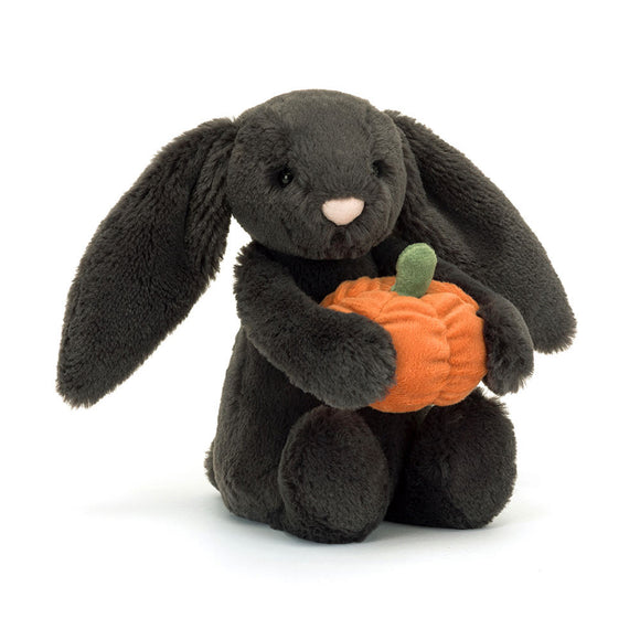 JellyCat-Lapin Bashful Citrouille