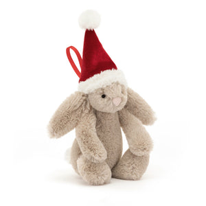 JellyCat-Ornement Lapin Noel