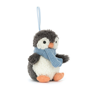 JellyCat-Ornement Peanut Pingouin