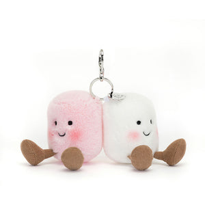 JellyCat-Porte-Cle Amusable Marshmallows