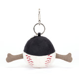 JellyCat-Porte-Cles Amusable Baseball Dos