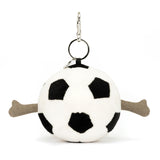 JellyCat-Porte-Cles Amusable Soccer Dos